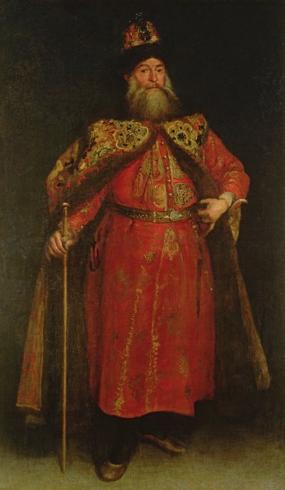 Ruský velvyslanec Piotr Ivanowitz Potěmkin, 1681 od Don Juan Carreno de Miranda
